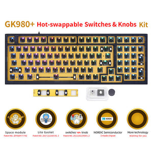 SKYLOONG GK75 3-Mode RGB DIY Kit