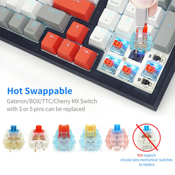 SKYLOONG GK980 1800 Compact Mechanical Keyboard