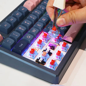 SKYLOONG GK980 mit 4 Knöpfen und 3-Modus-Mechanische Tastatur