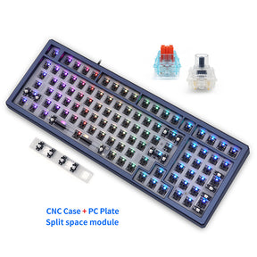 SKYLOONG GK980 mit 4 Knöpfen und 3-Modus-Mechanische Tastatur