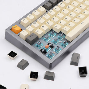 SKYLOONG GK980 mit 4 Knöpfen und 3-Modus-Mechanische Tastatur