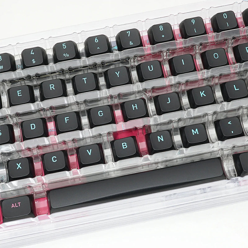 SKYLOONG マイアミ ナイト GK6 プロファイル ANSI/ISO キーキャップ セット 157 キー