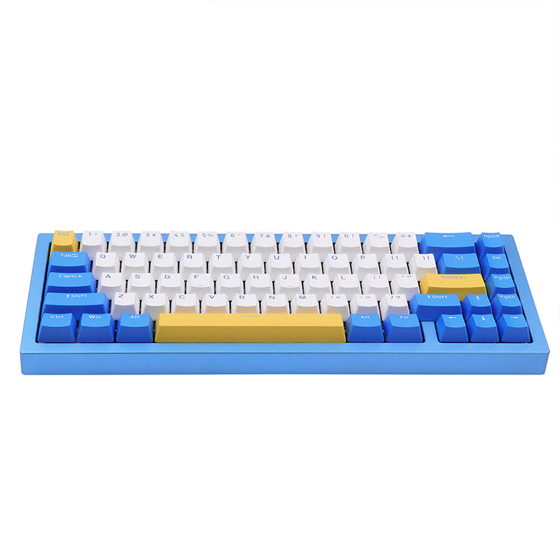 Ajazz AC067 Mountain Blue Gasket Mechanical Keyboard details