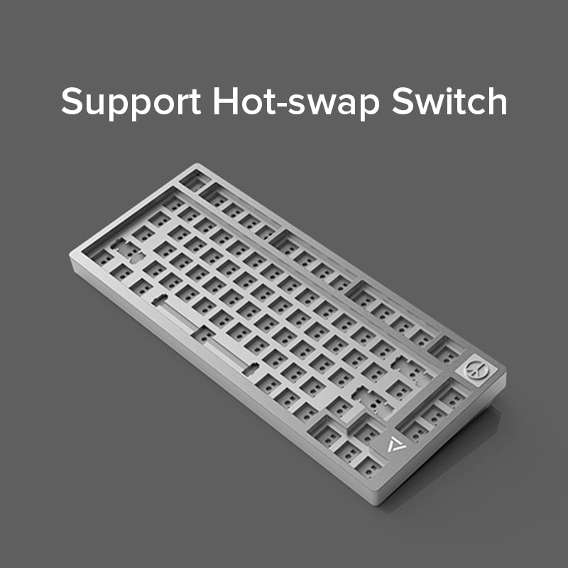 Ajazz AC081 Mechanical Keyboard hot-swappable switch