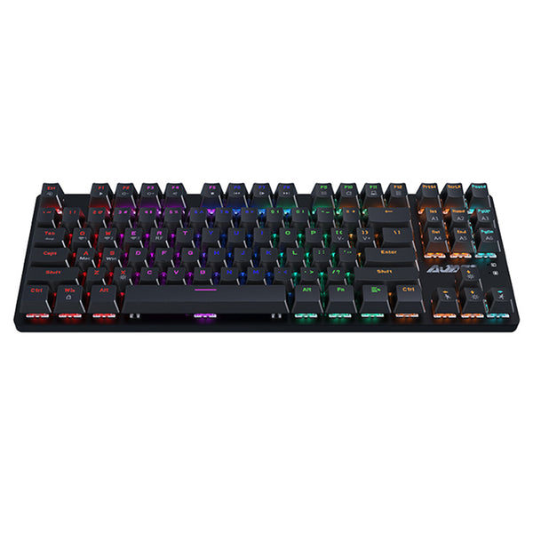 85% 87 Keys Mechanical gaming keyboard black
