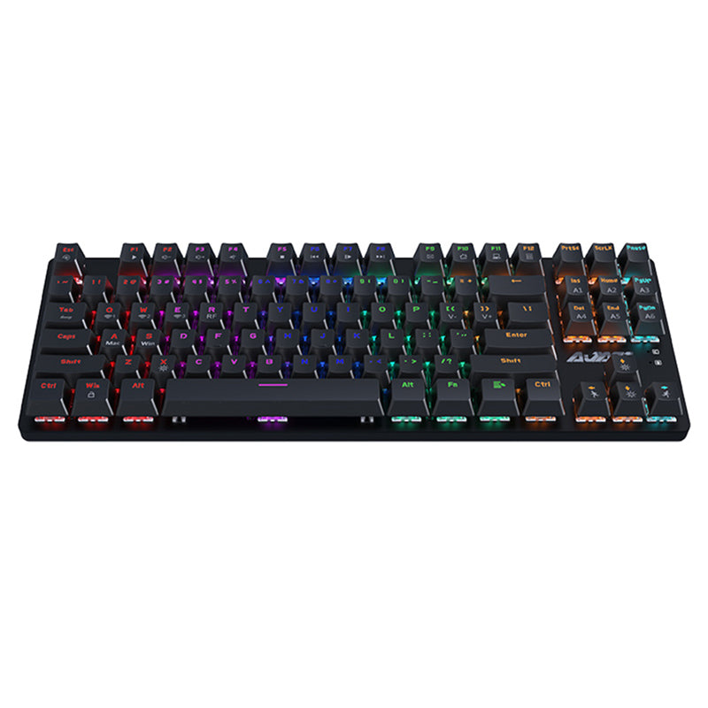 85% 87 Keys Mechanical gaming keyboard black