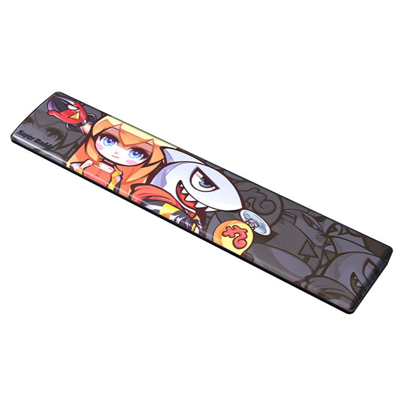 Ajazz Douyu Graffiti Leather Keyboard Wrist Rest Pad