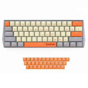 CoolKiller CK178 Mini Gray Low Profile Mechanical Keyboard details