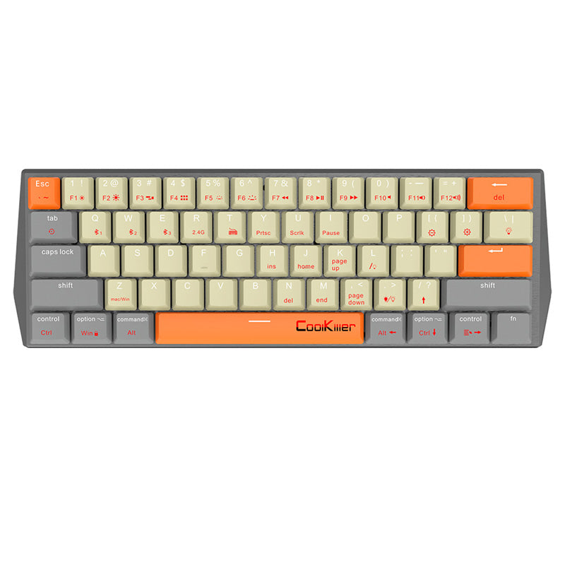 CoolKiller CK178 Mini Gray Low Profile Mechanical Keyboard details