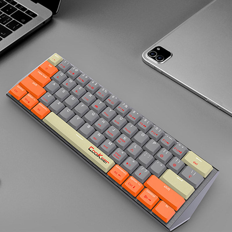 CoolKiller CK178 Mini Gray Low Profile Mechanical Keyboard