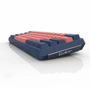 CoolKiller CK181 Mini Blue DIY Mechanical Keyboard side view
