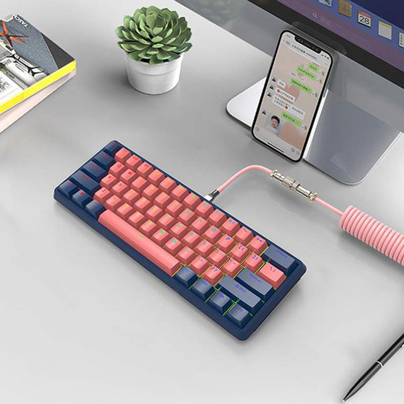 CoolKiller CK181 Mini Blue DIY Mechanical Keyboard show