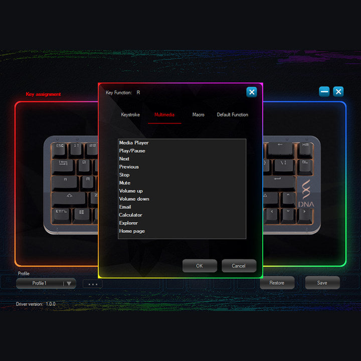 ZIDLI DNA65 DIY Kit software