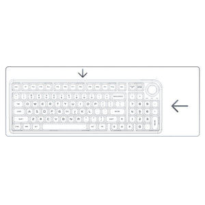 Dukharo VN96 Gasket Mechanical Keyboard detiails