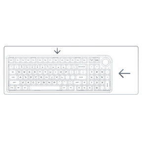 Dukharo VN96 Gasket Mechanical Keyboard detiails