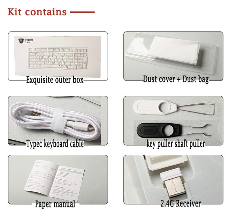 FEKER DIY 980 3 Mode Gasket DIY Kit Package Include - WhatGeek