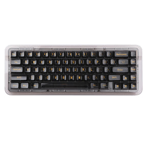 black Transparent Mechanical Keyboard