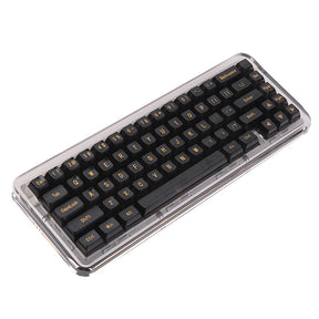 black Transparent Mechanical Keyboard - WhatGeek