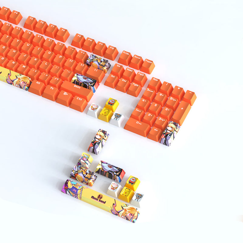 Ajazz Music Band Keycaps details