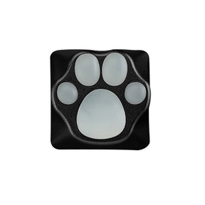 ZOMO PLUS Aluminum & Silicone Kitty Paw Artisan Keycap
