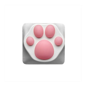 ZOMO PLUS Aluminum & Silicone Kitty Paw Artisan Keycap
