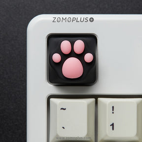 ZOMO PLUS Aluminum & Silicone Kitty Paw Artisan Keycap