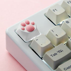 ZOMO PLUS Aluminum & Silicone Kitty Paw Artisan Keycap