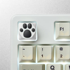 ZOMO PLUS Aluminum & Silicone Kitty Paw Artisan Keycap