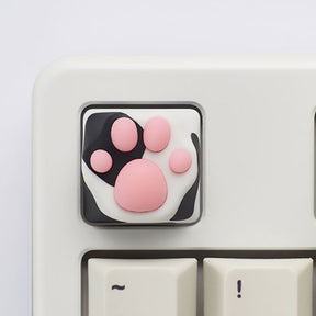 ZOMO PLUS Multi-Color ABS & Silicone Kitty Paw Artisan Keycap