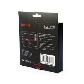 Redragon A113 R Mechanical Switches package include