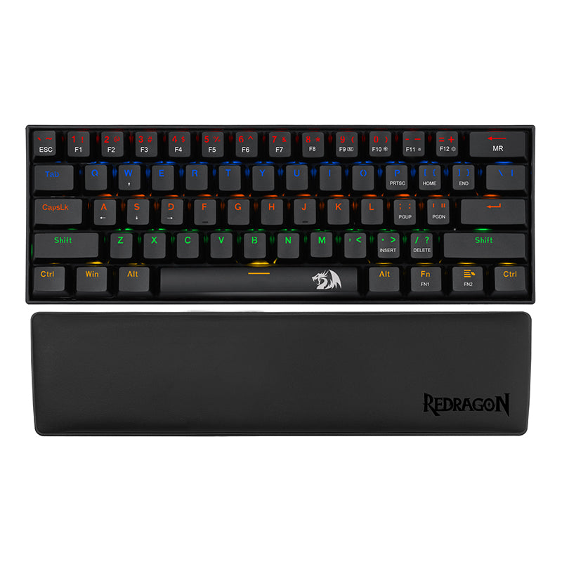 60% 61Key Redragon P035 Meteor S Keyboard Wrist Rest Pad