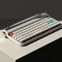 ACGAM ACTTO B703 Drahtlose Schreibmaschine Retro Mechanische Tastatur