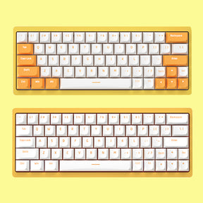 Ajazz AC064 Banana Keyboard two color choose